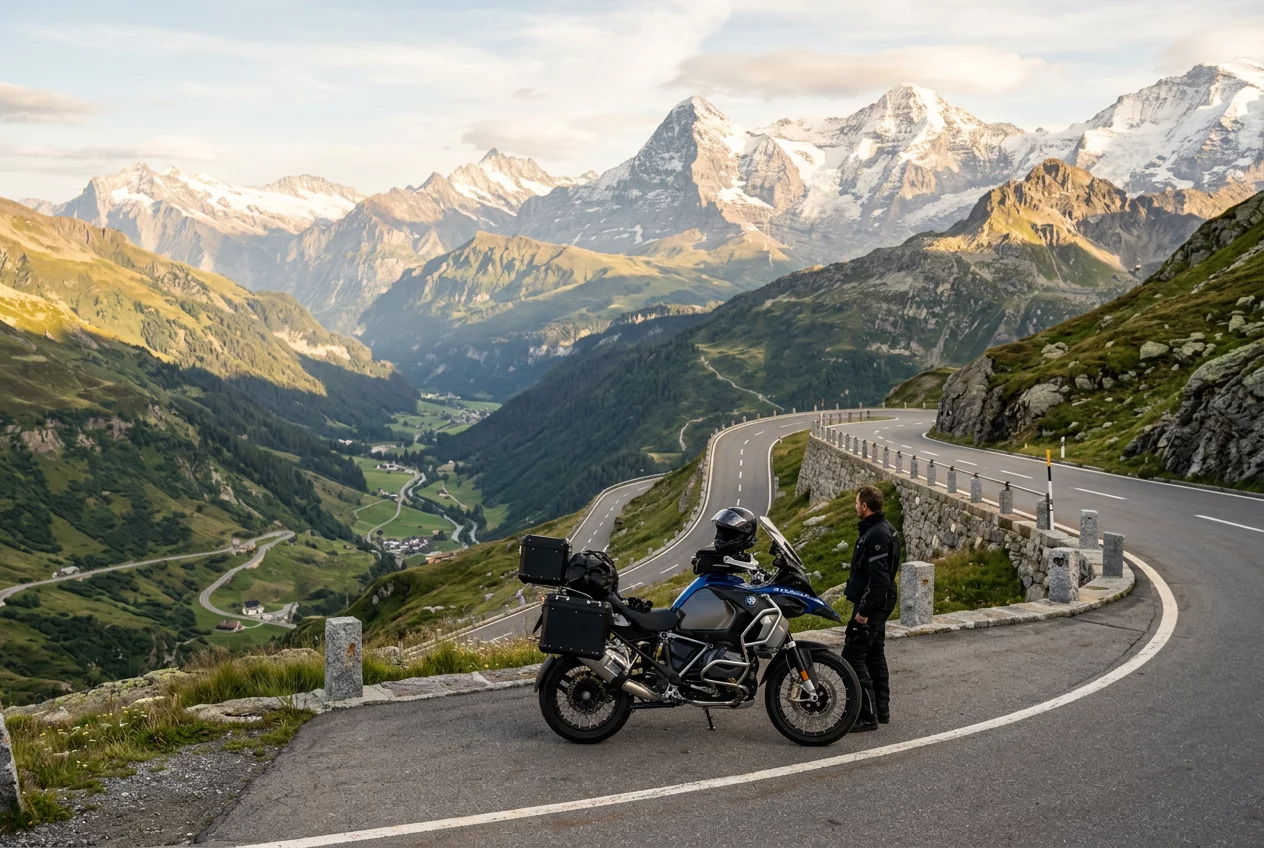 Motorrad-Vignette für das Schweizer Autobahnnetz